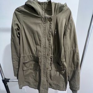 Olive green garage 3 in 1 jacket